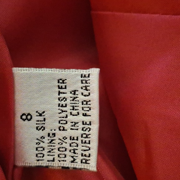 TRAVIS AYERS MAXI SKIRT  SET  SIZE 8 PINK PRE-OWNED GOOD - Picture 6 of 14